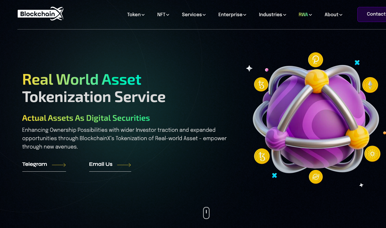 Real World Asset Tokenization development company