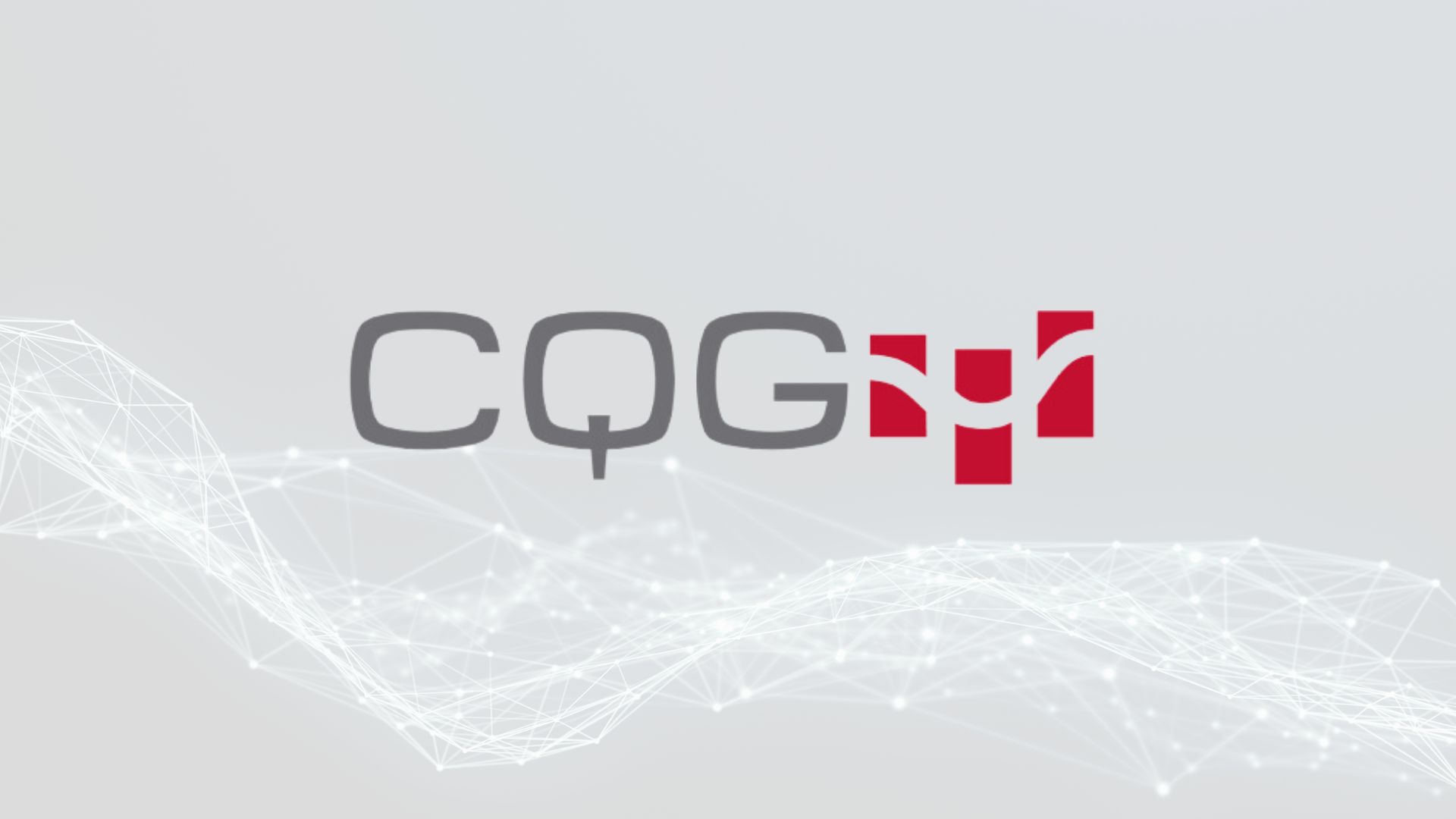 CQG Rolls Out Charting Upgrades in CQG One and CQG Desktop Update.