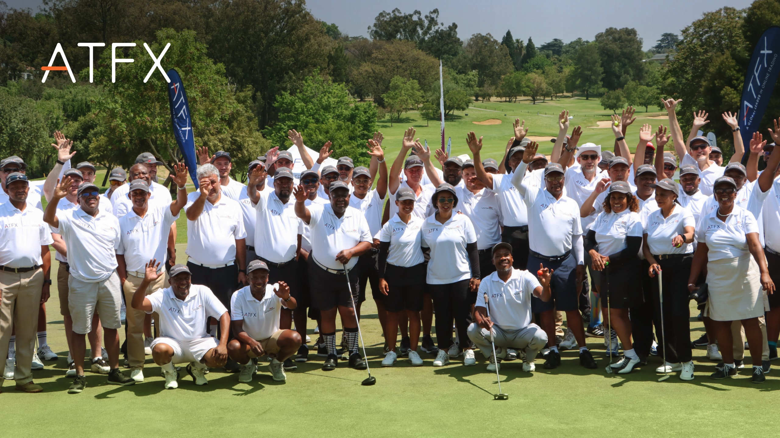 ATFX Africa Champions Education at the Unisa Golf Challenge