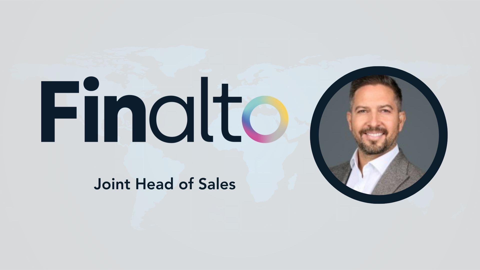 Paul Jackson nombrado Codirector de Ventas en Finalto  
