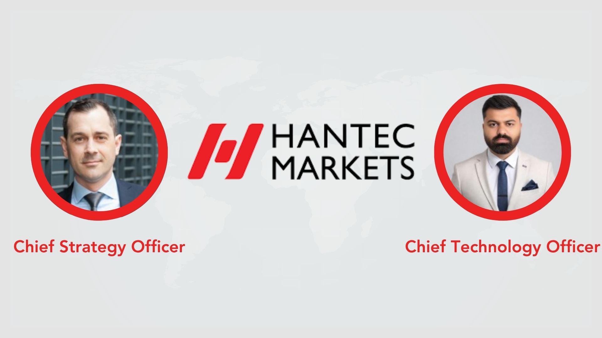 Hantec Markets Hires Tim Hughes, Vivek Mehta as CSO, CTO