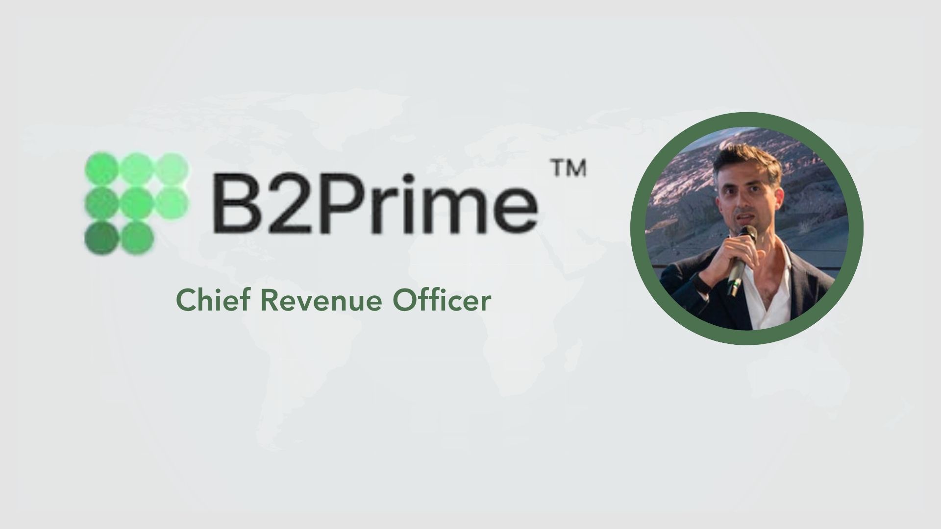 Emanuel Georgouras Joins B2Prime as Chief Revenue Officer