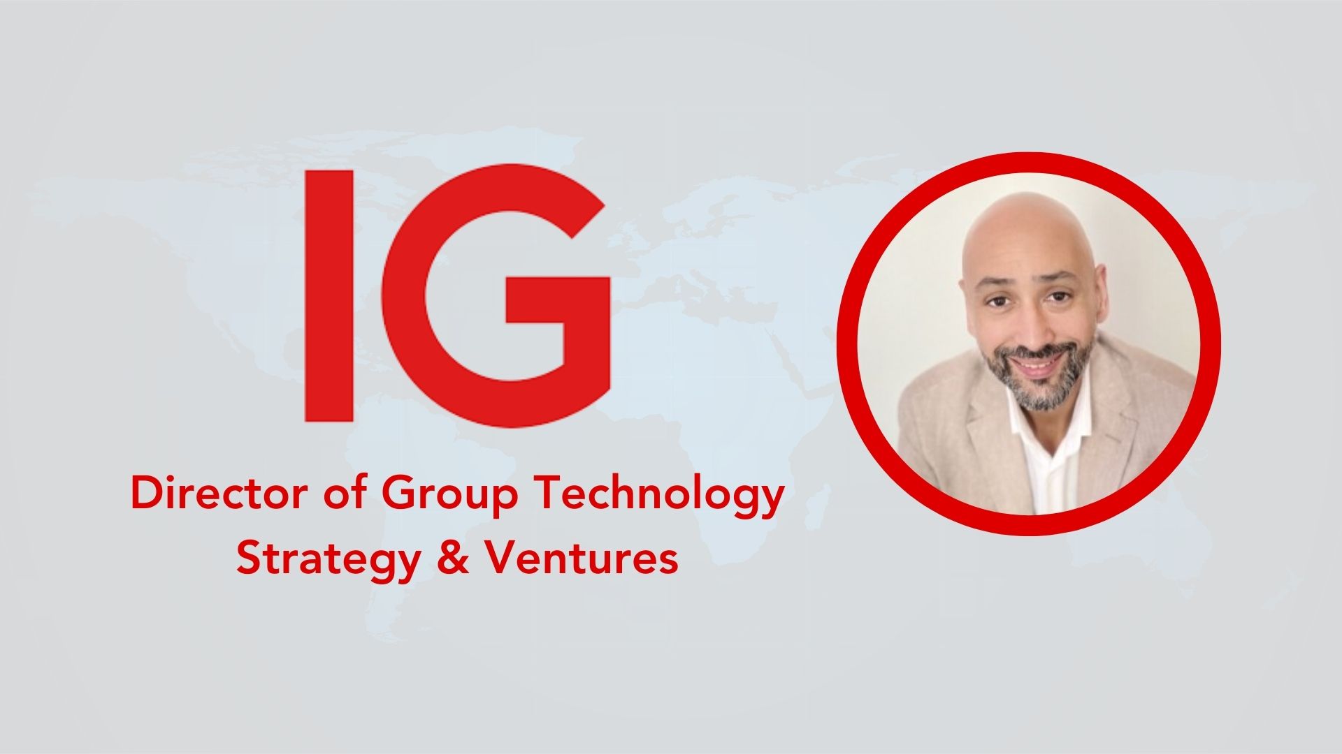 Behrouz Bayat Joins IG Group as a Tech Director.