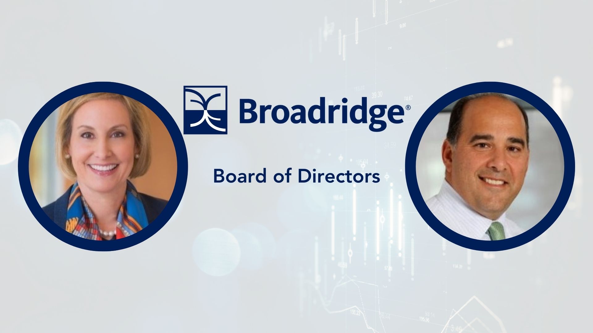 Trish Mosconi and Chris Perry Join Broadridge’s Board of Directors.